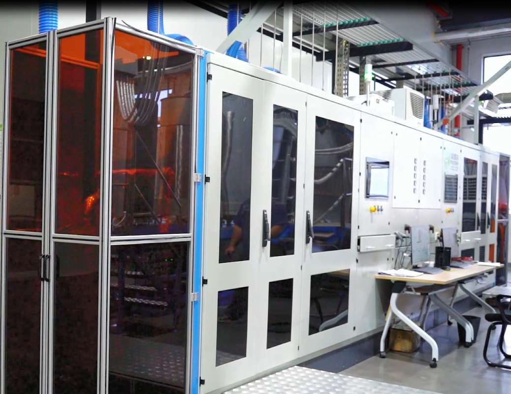 TiC/TiN/TiCN/a-Al2O3/k-Al2O3 การเคลือบ เตาอบ CVD ที่ควบคุมอุณหภูมิ 700-1050 °C