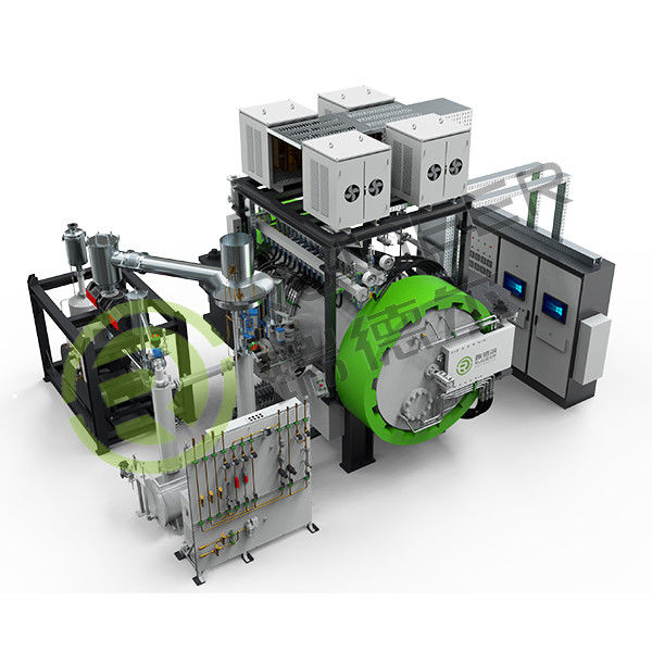 เตาเผาแบบ Sinter HIP แรงดัน 6MPa พร้อมเทคโนโลยีการทำความเย็นอย่างรวดเร็ว และอัตราการขจัดแว็กซ์ 98% สำหรับทังสเตนคาร์ไบด์