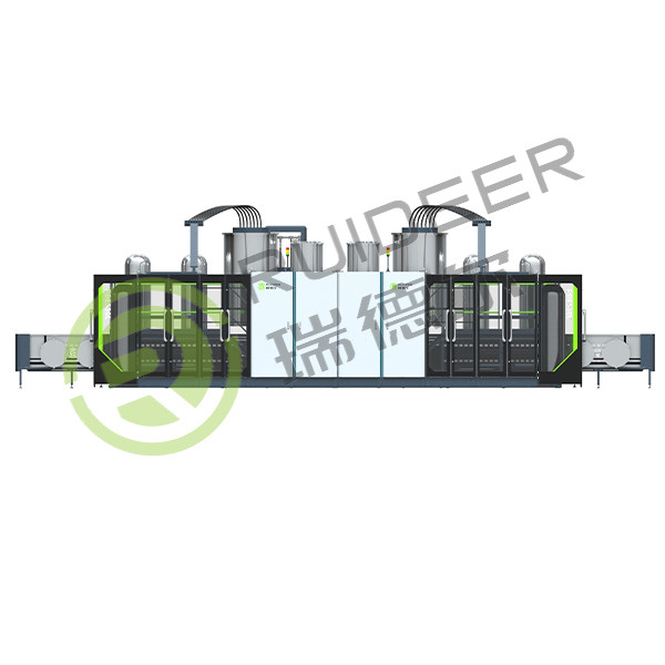 เครื่องเคลือบ CVD ที่พัฒนามากสําหรับเซรามิกสับสราท ความแน่นของเคลือบที่แข็งแรง พลังงานทั้งหมด ประมาณ 40/50/60/80KW