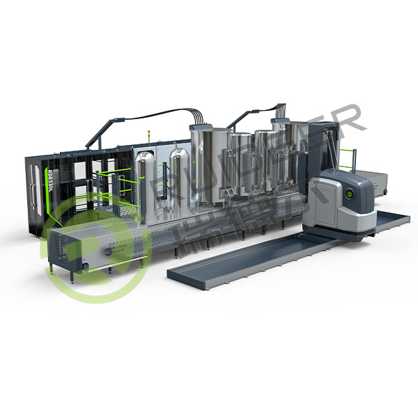 เครื่องเคลือบ CVD ที่พัฒนามากสําหรับเซรามิกสับสราท ความแน่นของเคลือบที่แข็งแรง พลังงานทั้งหมด ประมาณ 40/50/60/80KW