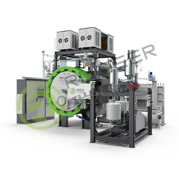 Carbon Felt Furnace Chamber High Temperature Vacuum Furnace Ultimate Vacuum 3.67*10-3 Pa Cooling Rate Up To 50°C/min