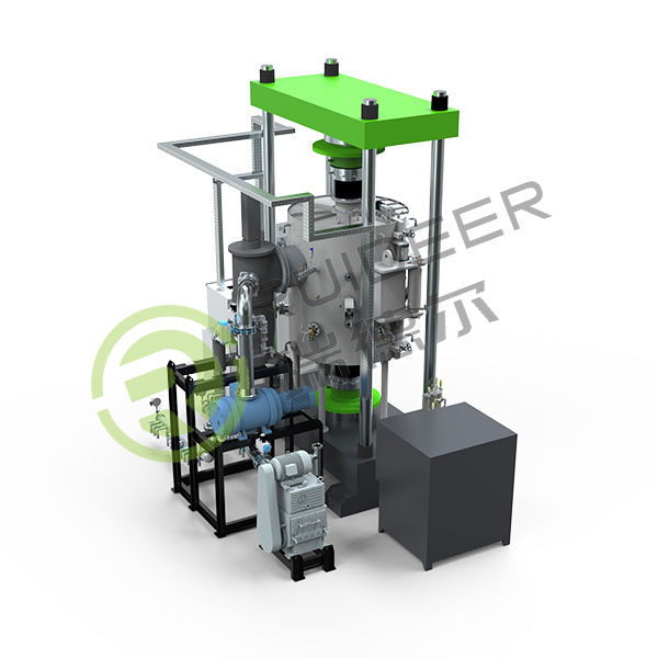 เตาเผาแบบกดร้อนสุญญากาศชนิด JR พร้อมแคลมป์ไฟฟ้าสถิต (เซรามิกอะลูมิเนียมไนไตรด์)