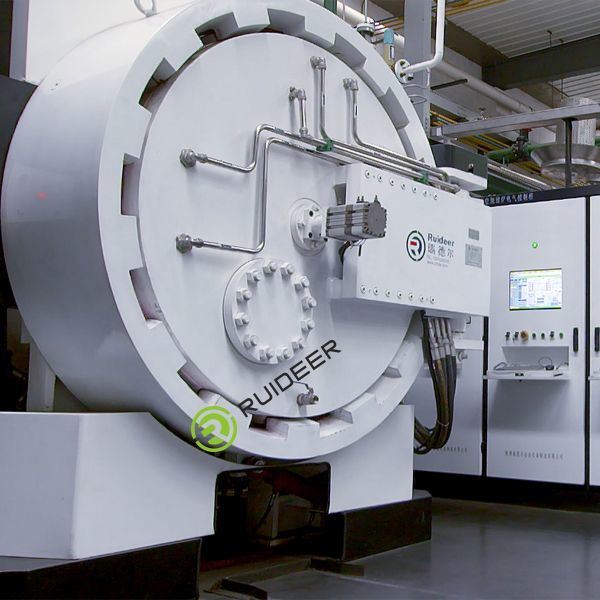 เตาสุญญากาศอุณหภูมิสูง 1550C อุณหภูมิใช้งานสูงสุด และอายุการใช้งาน 20 ปี สำหรับงานอุตสาหกรรม