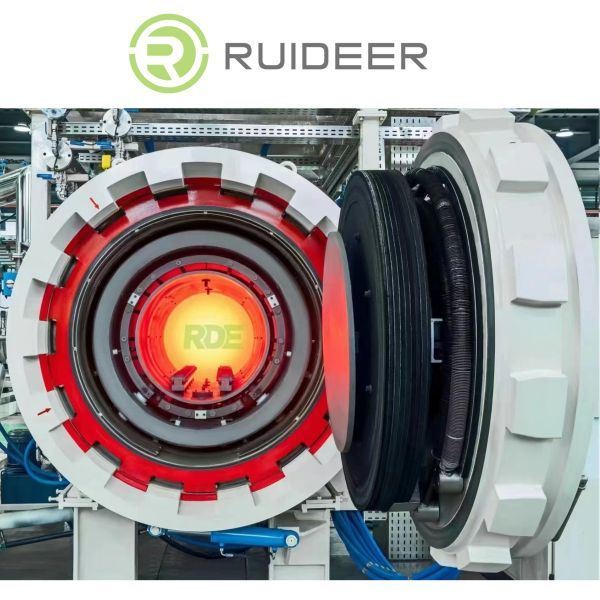 เตาหลอมประสานสุญญากาศอุณหภูมิสูง 1550C สำหรับระบบสามเฟสห้าสาย 380V 50HZ แหล่งจ่ายไฟควบคุม