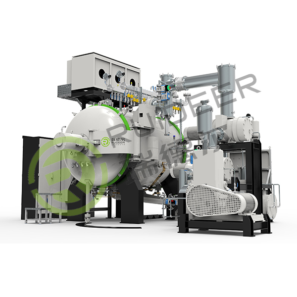 เตาเผาซิลิคอนคาร์ไบด์แนวนอนหรือแนวตั้ง พร้อมการระบายความร้อนอย่างรวดเร็วและระดับสุญญากาศสูง