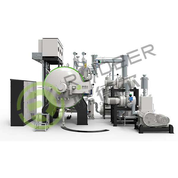 เตาเผาซิลิคอนคาร์ไบด์แนวนอนหรือแนวตั้ง พร้อมการระบายความร้อนอย่างรวดเร็วและระดับสุญญากาศสูง