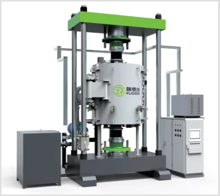 หม้อซินเตอร์แบบปั่นร้อนแบบแวคิวัมที่มีอุณหภูมิการทํางานสูงสุด 2200 °C