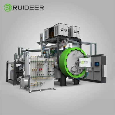 โฟนซินเตอร์ระยะว่างจากสแตนเลสแบบแนวราบ / สูง Sic China Sinter Hip Furnace