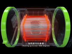 เตาอบเคลือบ CVD ของซิลิคอนคาร์ไบด์ สําหรับการเติบโตของเอปีครึ่งตัวนํา